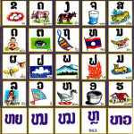 Lao Alphabet Chart