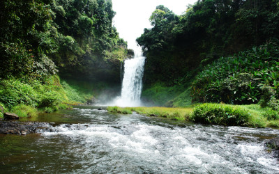 E-Tu waeterfall pakse laos