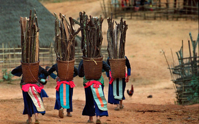 Laos Ban Mai Village