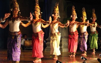 Laos traditional dance