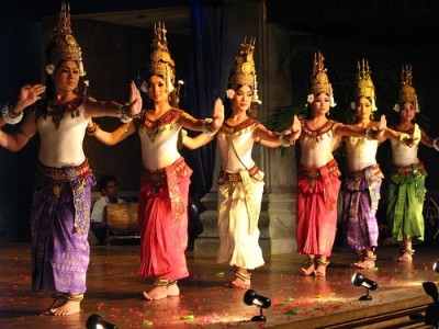 Laos traditional dance