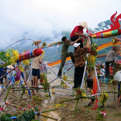 Rocket festival in Laos