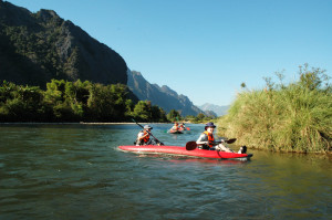 Vang Vieng Kayaking 1