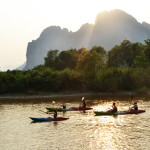 Vang vieng Kayaking