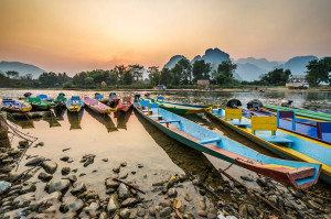 Vang vieng River