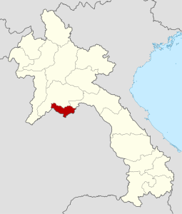 Vientiane_Prefecture-Laos-map