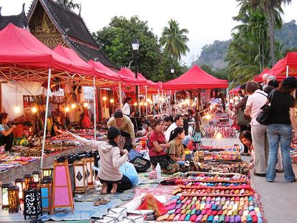 laos shopping