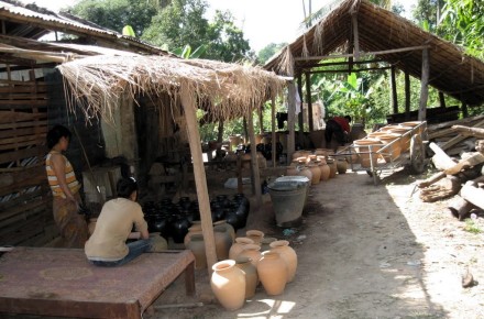 Ban Chan village in Luang Prabang