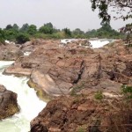 Liphi Waterfall in Don Khone Laos